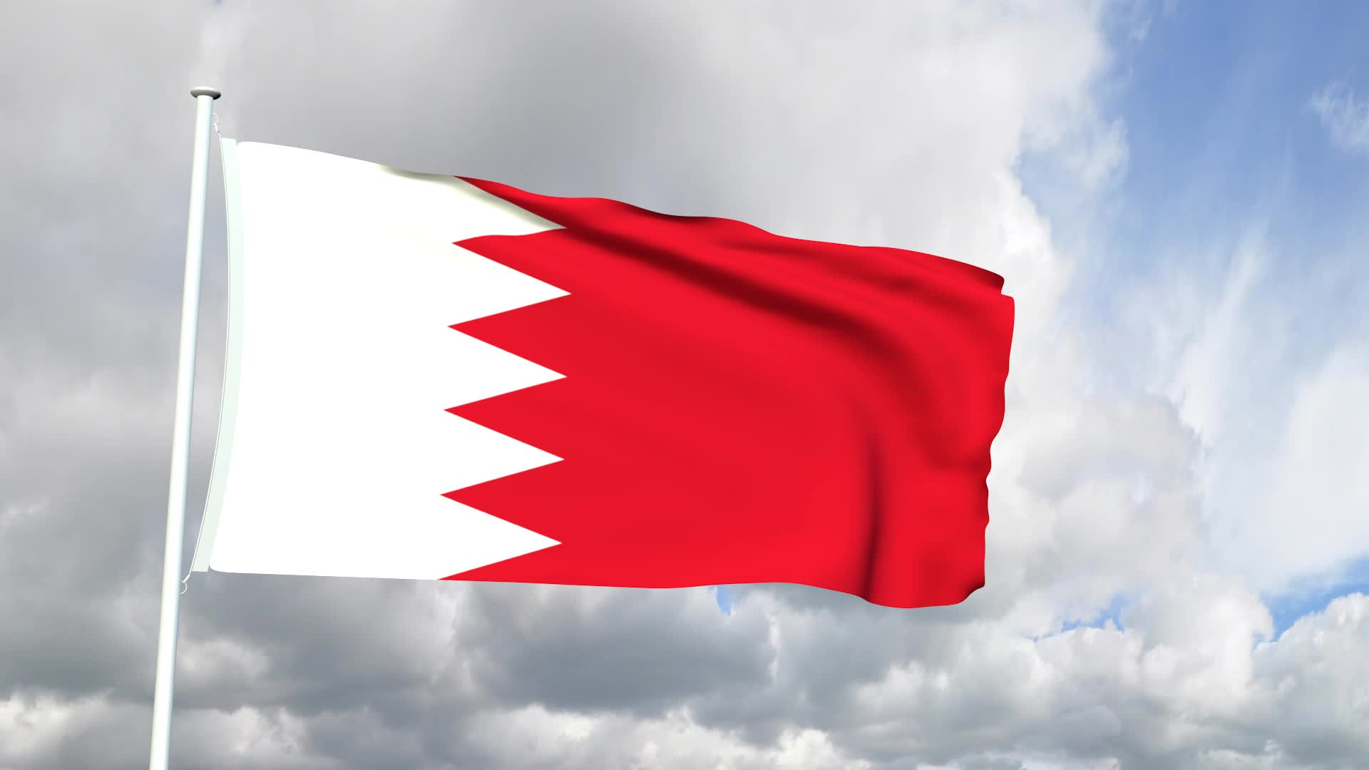 معنى علم مملكة البحرين - سائح 